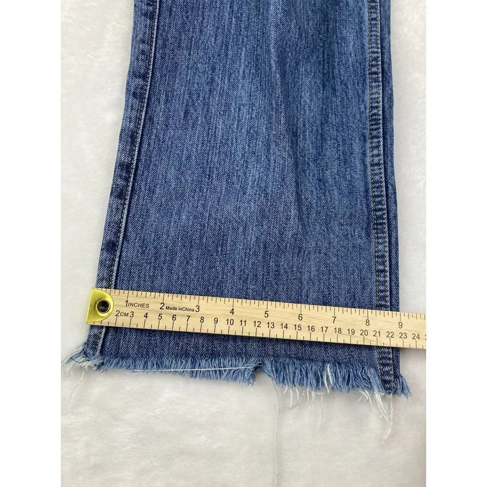 Cinch Jeans Raw Hem Short Medium Wash‎ Mens Size 34x26 (33x26 Measured)
